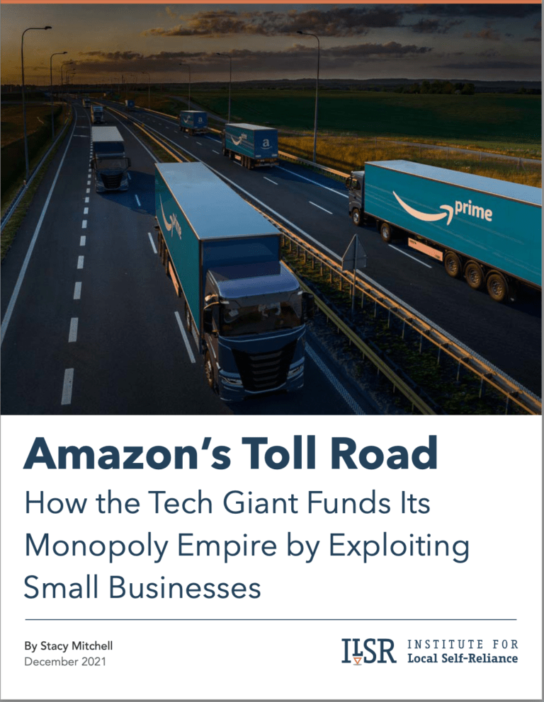 Amazon's Toll Road Report