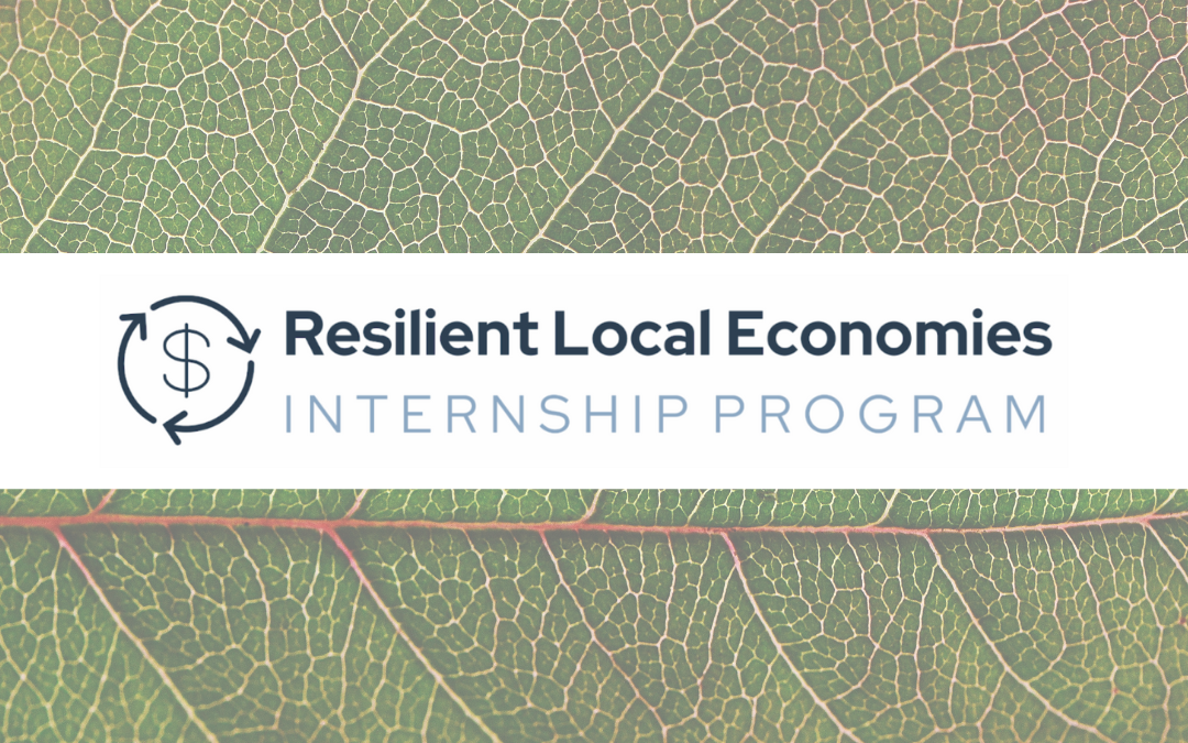 Resilient Local Economies Summer 2024 Internship