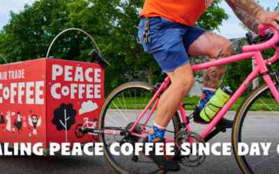 Pedaling Peace Coffee Since Day One