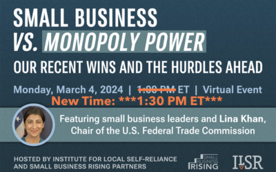 Small Businesses vs. Monopoly Power